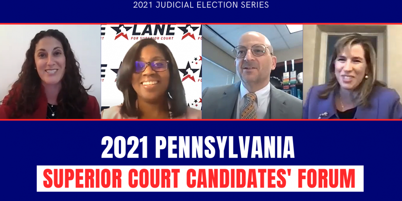 PA Superior Court Candidates' Forum 2021 Pennsylvanians for Modern Courts